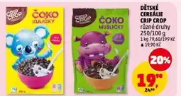 Penny Market Dětské cereálie crip crop nabídka