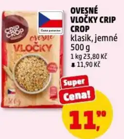 Penny Market Ovesné vločky crip crop klasik, jemné nabídka