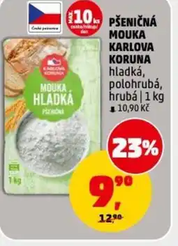 Penny Market Pšeničná mouka karlova koruna hladká, polohrubá, hrubá nabídka