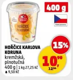 Penny Market Hořčice karlova koruna nabídka