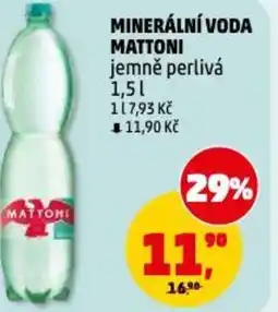 Penny Market Minerální voda mattoni nabídka
