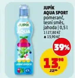 Penny Market Jupík aqua sport pomeranč, lesní směs, jahoda nabídka