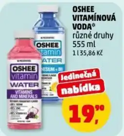 Penny Market Oshee vitamínová voda nabídka