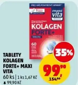 Penny Market Tablety kolagen forte+ maxi vita nabídka