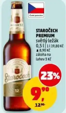 Penny Market Staročech premium světlý ležák nabídka