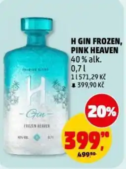 Penny Market H gin frozen, pink heaven 40% alk. nabídka