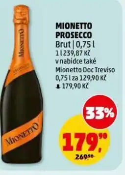 Penny Market Mionetto prosecco brut nabídka
