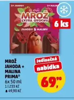 Penny Market Mrož jahoda + malina prima nabídka