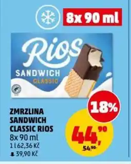 Penny Market Zmrzlina sandwich classic rios nabídka