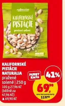 Penny Market Kalifornske pistacie naturalia nabídka