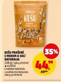 Penny Market Kešu pražené s medem a solí naturalia nabídka