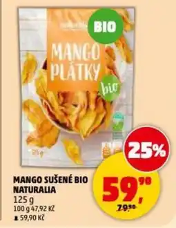 Penny Market Mango sušené bio naturalia nabídka