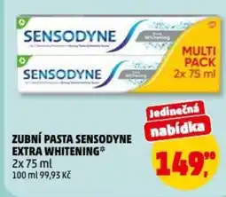 Penny Market Zubní pasta sensodyne extra whitening nabídka