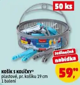 Penny Market Košík s kolíčky nabídka