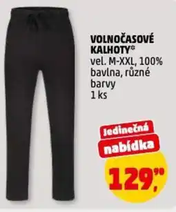 Penny Market Volnočasové kalhoty nabídka