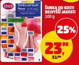 Penny Market Šunka od kosti nejvyšší jakosti nabídka