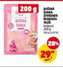 Penny Market Dušena sunka standard řezníkův talíř krájená nabídka