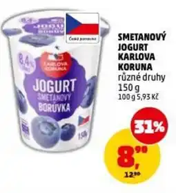 Penny Market Smetanový jogurt karlova koruna nabídka
