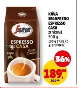 Penny Market Káva segafredo espresso casa zrnková nabídka