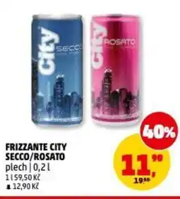 Penny Market Frizzante city secco/rosato plech nabídka