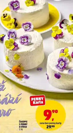 Penny Market Časopis s penny u stolu nabídka