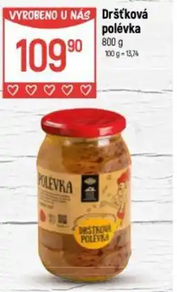 Globus Dršťková polévka nabídka