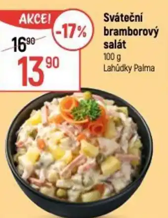 Globus Sváteční bramborový salát nabídka