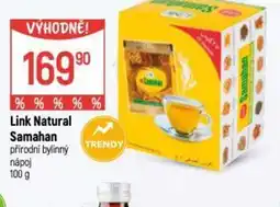 Globus Link Natural Samahan přírodní bylinný nápoj nabídka