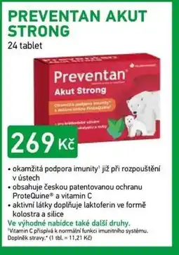 Alphega Lékárna Preventan Akut strong nabídka