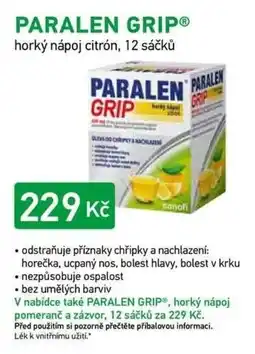 Alphega Lékárna Paralen Grip nabídka