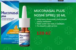 Alphega Lékárna Muconasal plus nosní sprej nabídka