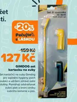 Pet Center GIMDOG set kartacku na zuby nabídka