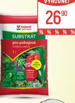 Globus Substrát pro pokojové rostliny Krásná zahrada nabídka