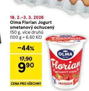Olma florian jogurt smetanový ochucený