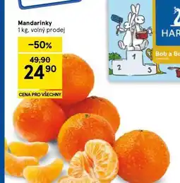 Tesco Mandarinky nabídka