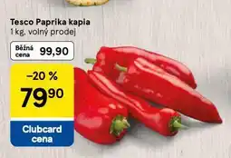Tesco Paprika kapie nabídka
