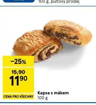 Tesco Kapsa s mákem nabídka