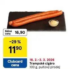 Tesco Trampské cigáro nabídka