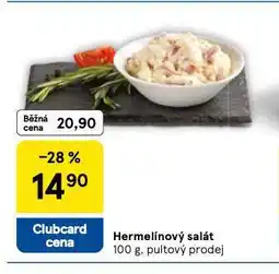 Tesco Hermelínový salát nabídka