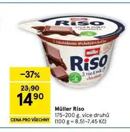 Tesco Müller riso nabídka