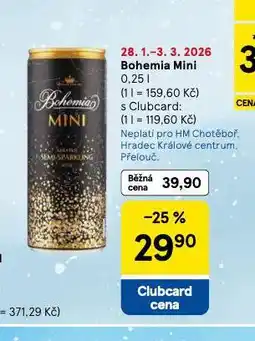 Tesco Bohemia mini nabídka