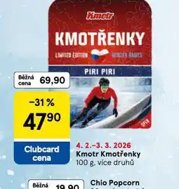 Tesco Kmotr kmotřenky nabídka