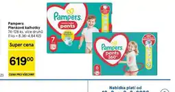 Tesco Pampers dětské plenky nabídka