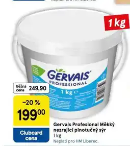 Tesco Gervais profesional měkký nezrající plnotučný sýr nabídka