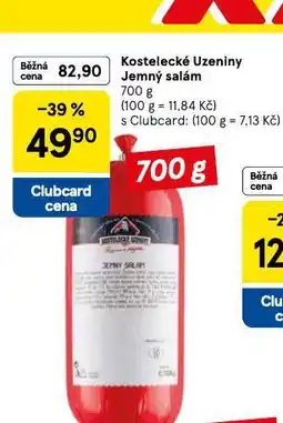 Tesco Jemný salám nabídka
