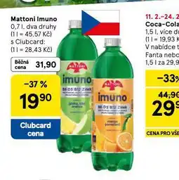 Tesco Mattoni imuno nabídka