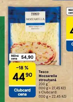 Tesco Tesco mozzarella strouhaná nabídka