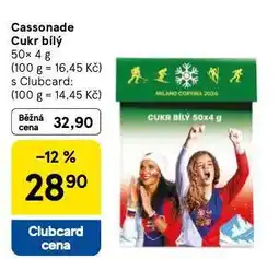 Tesco Cassonade cukr bílý nabídka