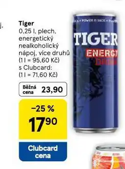 Tesco Tiger nabídka