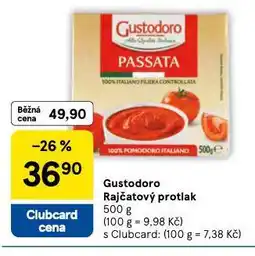 Tesco Gustodoro rajčatový protlak nabídka
